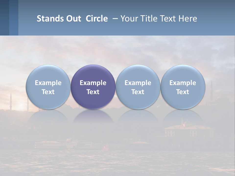 Coast Standing Calm PowerPoint Template
