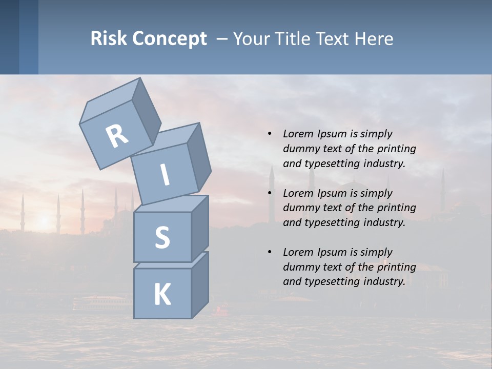 Coast Standing Calm PowerPoint Template
