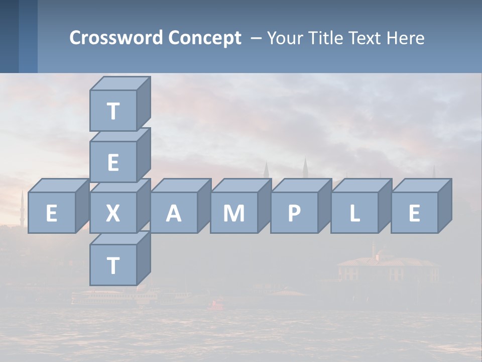 Coast Standing Calm PowerPoint Template