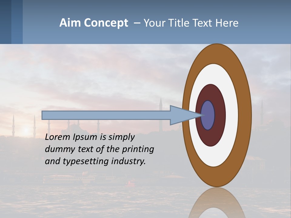 Coast Standing Calm PowerPoint Template