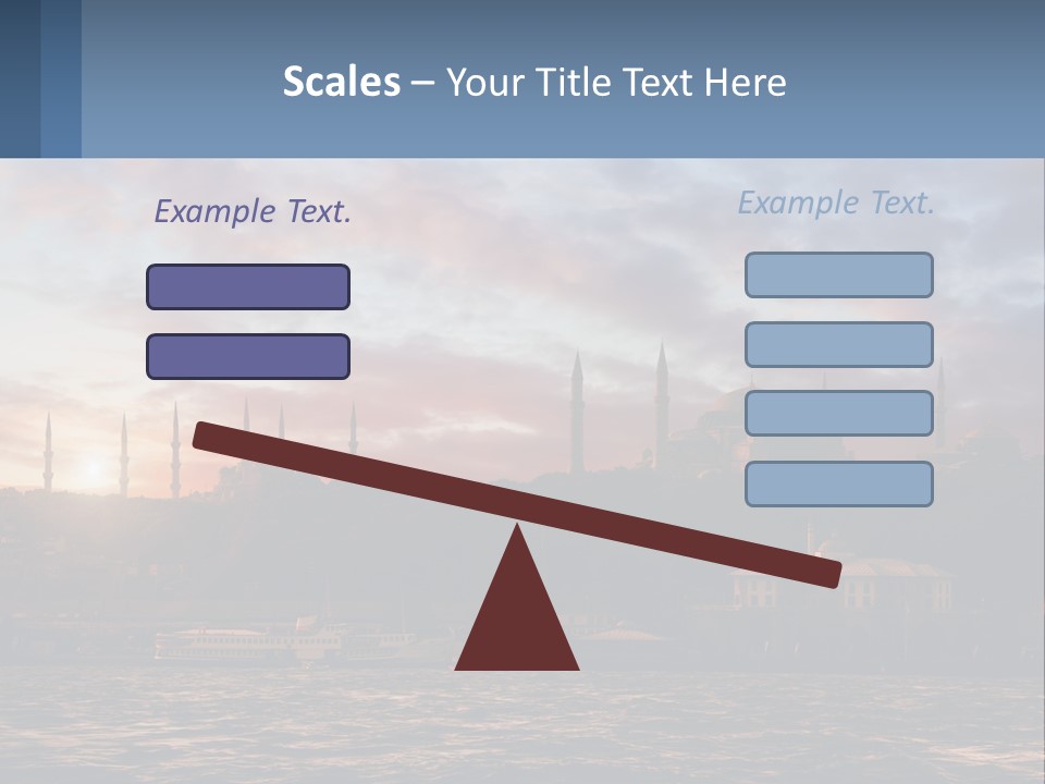 Coast Standing Calm PowerPoint Template