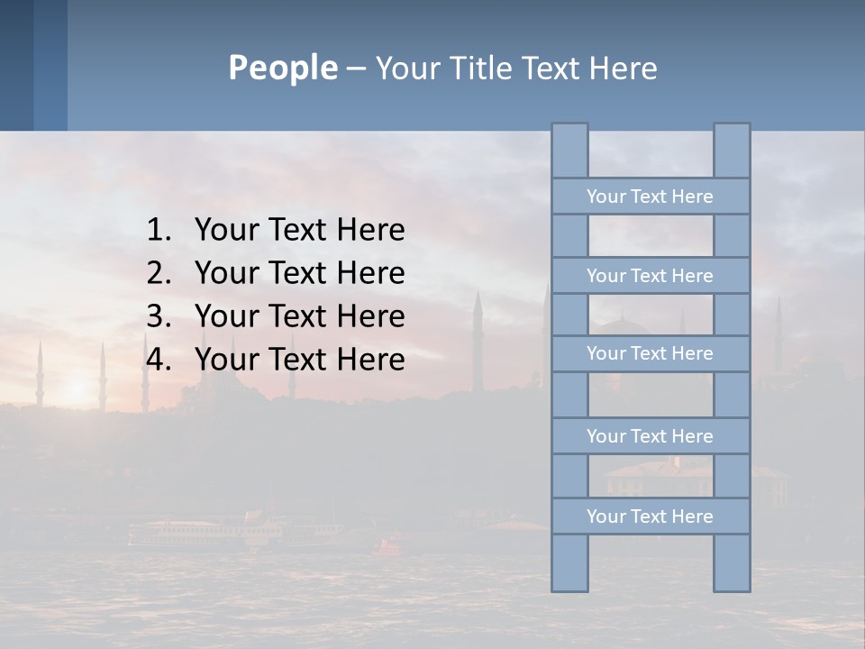 Coast Standing Calm PowerPoint Template