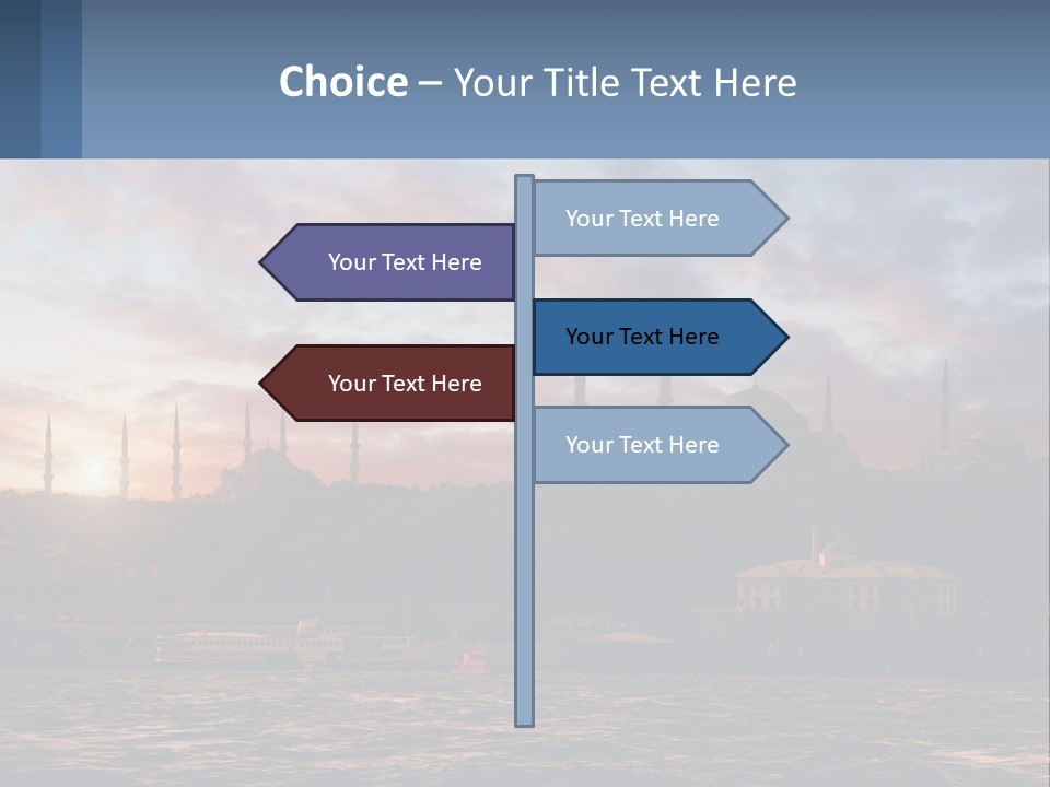 Coast Standing Calm PowerPoint Template