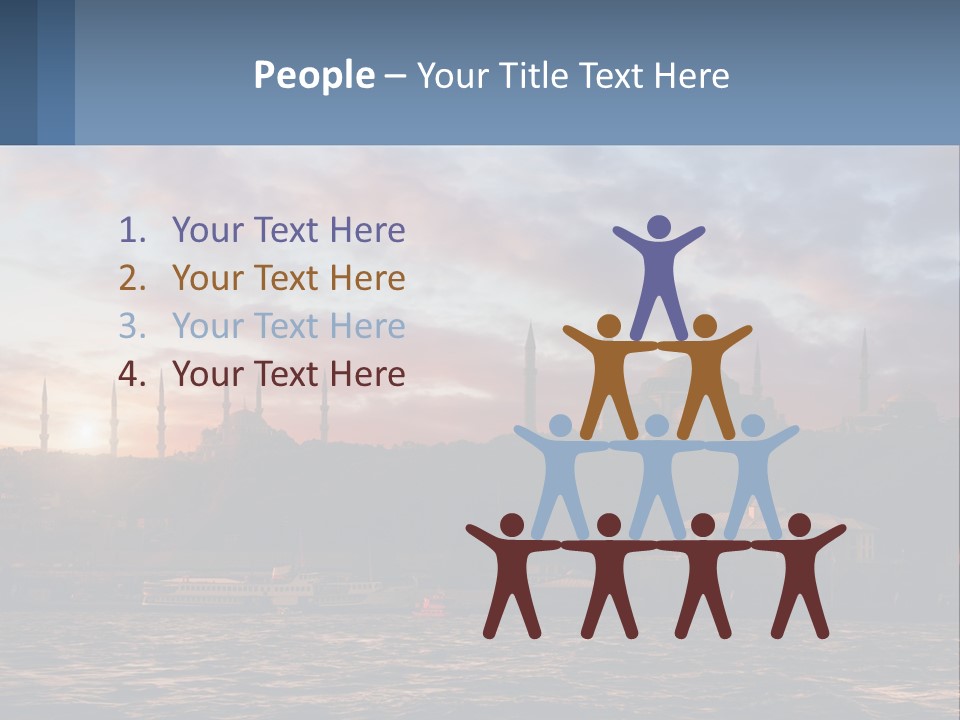 Coast Standing Calm PowerPoint Template
