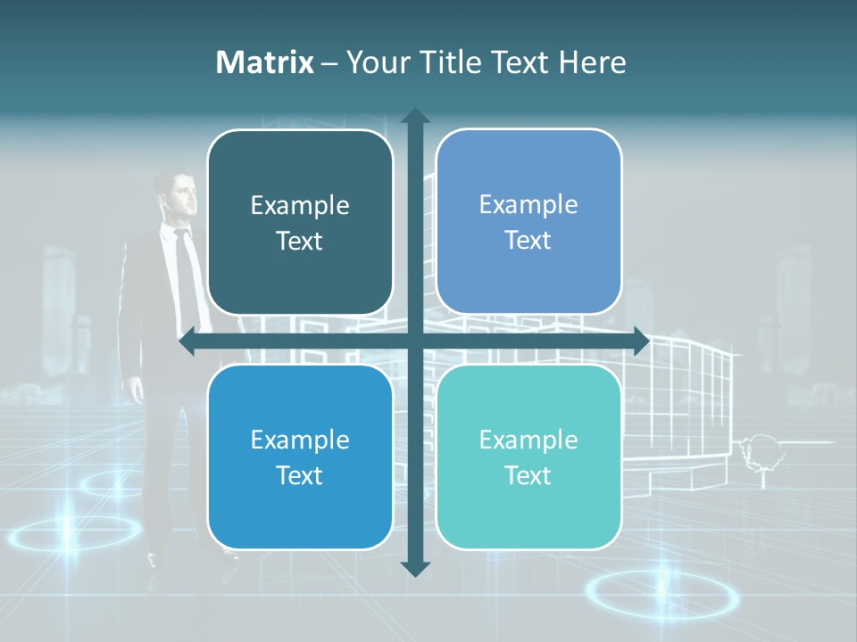 Woman Coastal Wellness PowerPoint Template