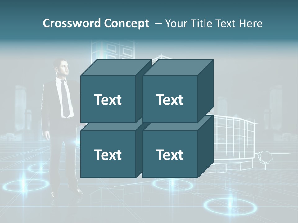 Woman Coastal Wellness PowerPoint Template