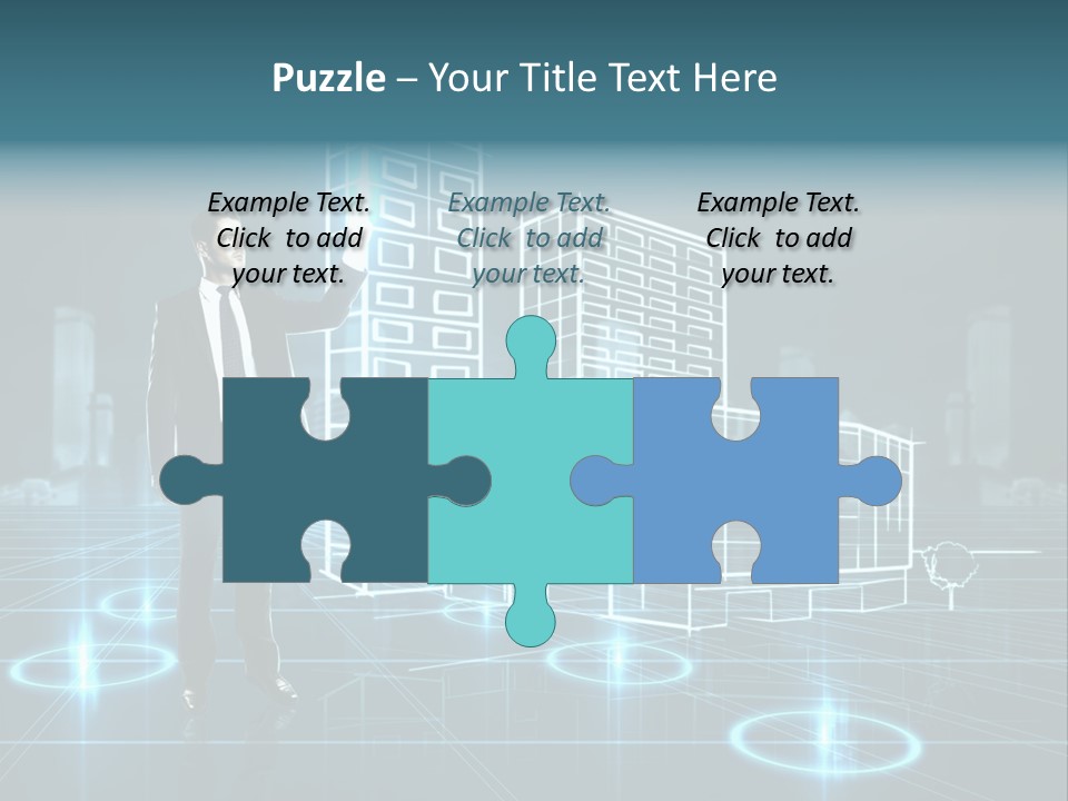 Woman Coastal Wellness PowerPoint Template