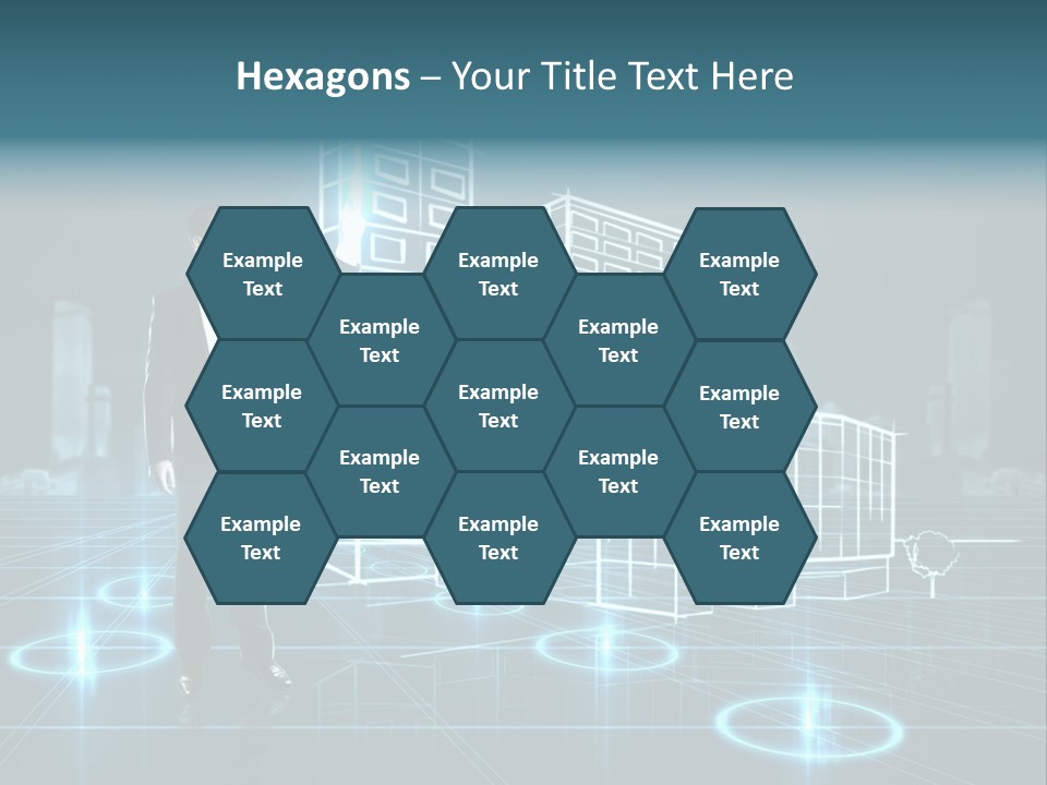 Woman Coastal Wellness PowerPoint Template