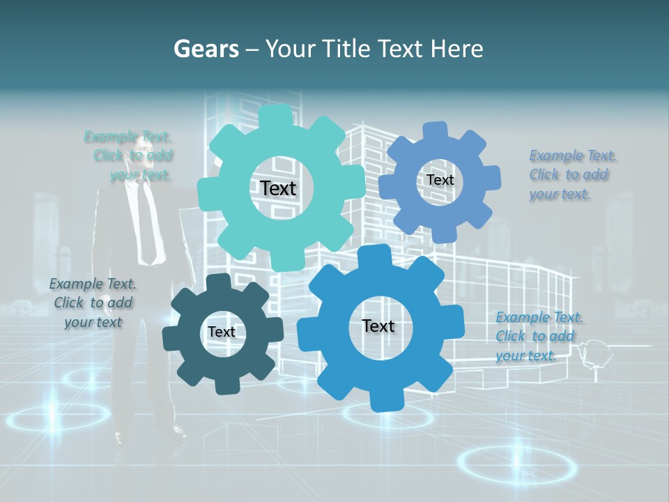 Woman Coastal Wellness PowerPoint Template