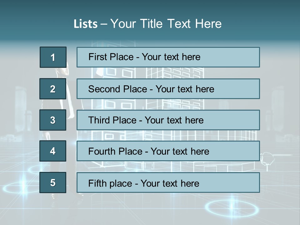 Woman Coastal Wellness PowerPoint Template