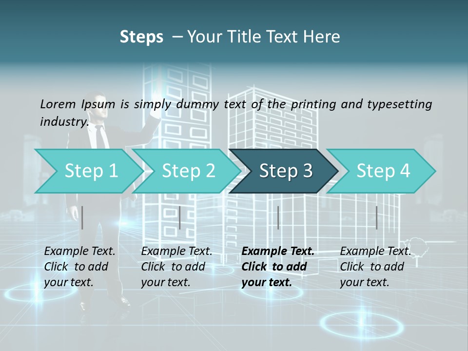 Woman Coastal Wellness PowerPoint Template