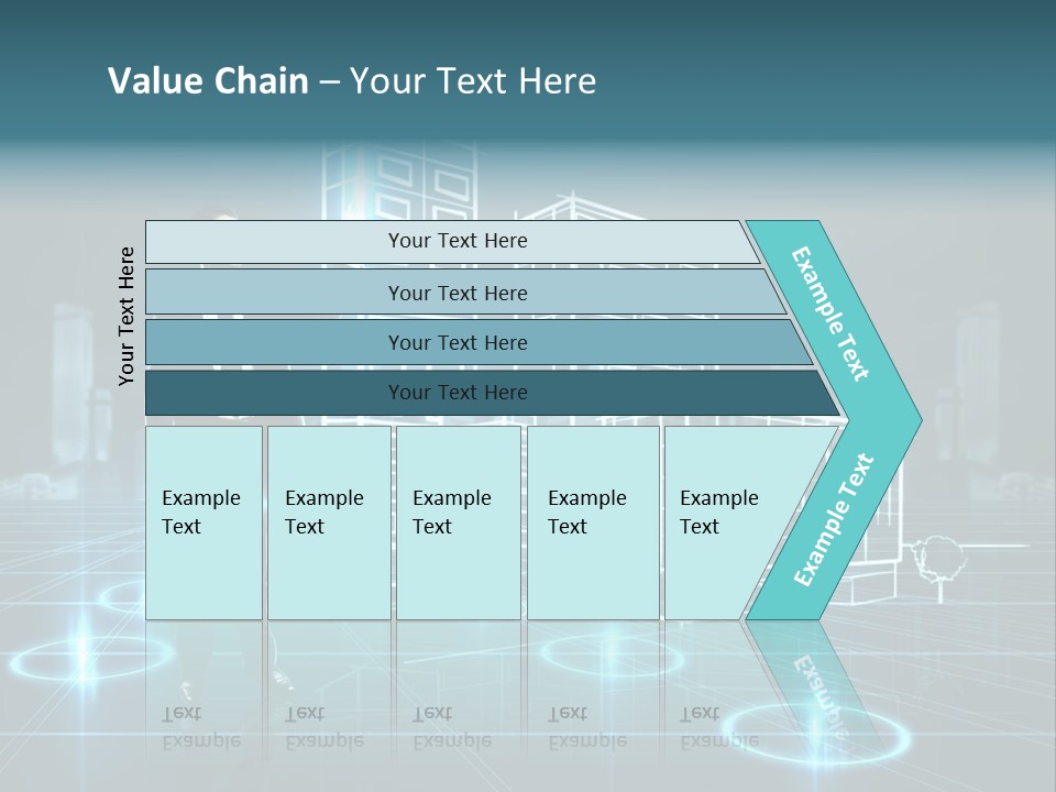Woman Coastal Wellness PowerPoint Template