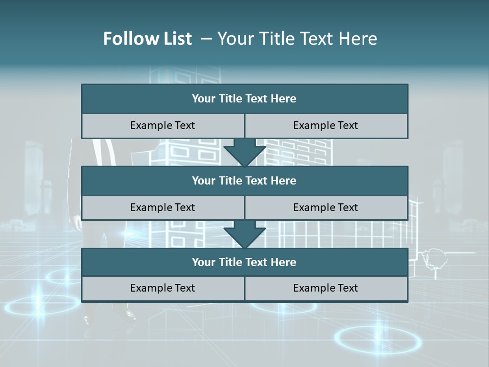Woman Coastal Wellness PowerPoint Template