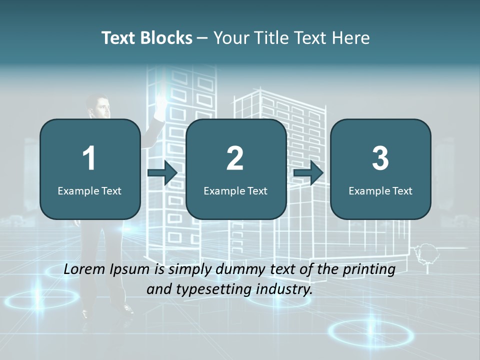 Woman Coastal Wellness PowerPoint Template