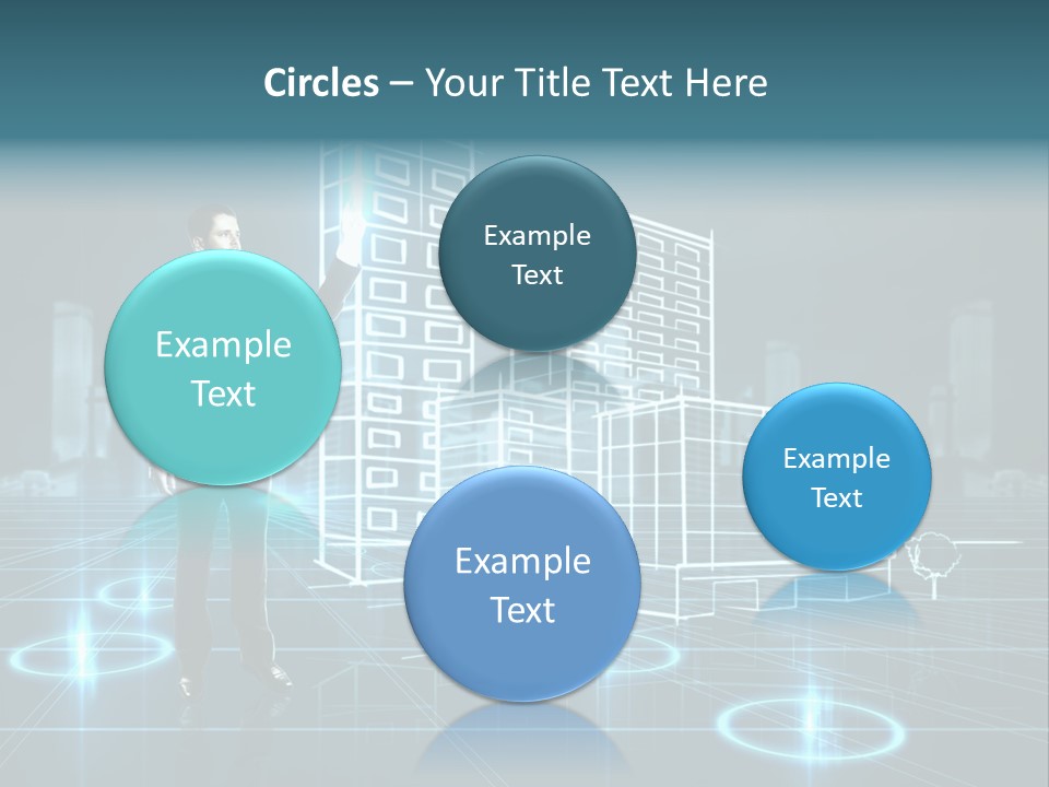 Woman Coastal Wellness PowerPoint Template