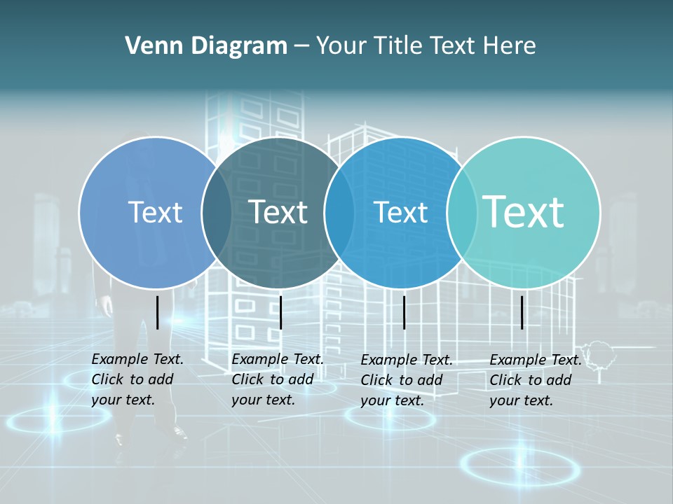 Woman Coastal Wellness PowerPoint Template