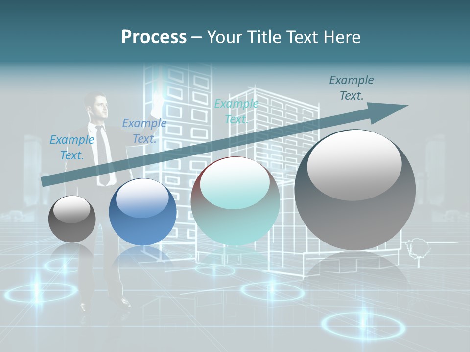 Woman Coastal Wellness PowerPoint Template