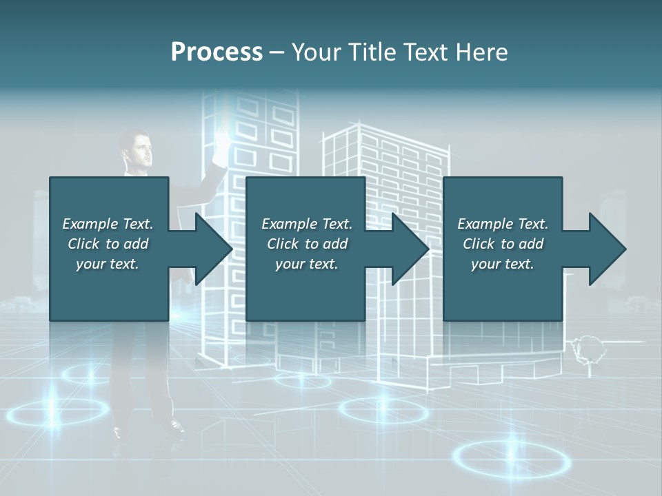 Woman Coastal Wellness PowerPoint Template