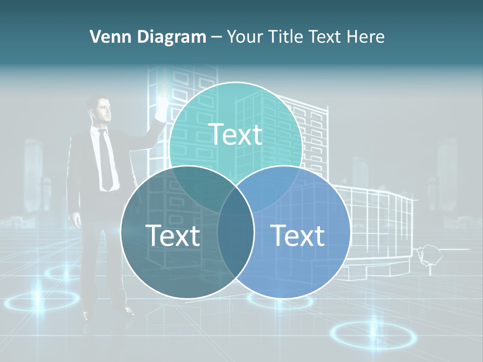 Woman Coastal Wellness PowerPoint Template