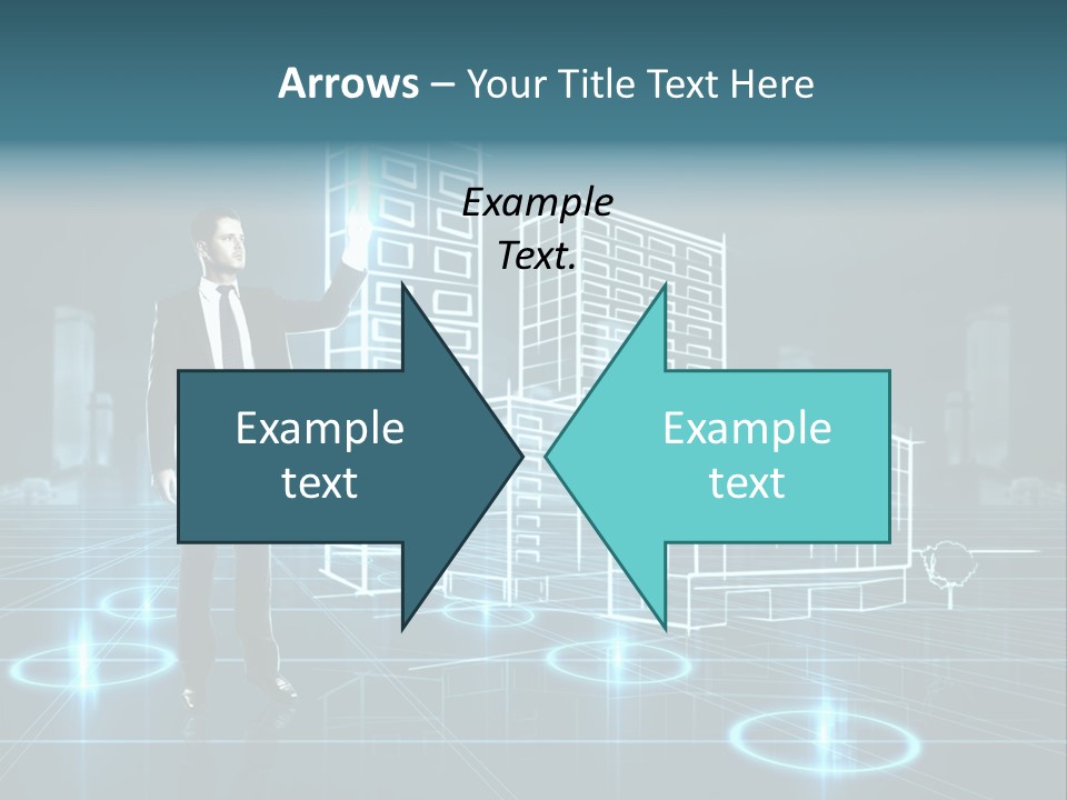 Woman Coastal Wellness PowerPoint Template