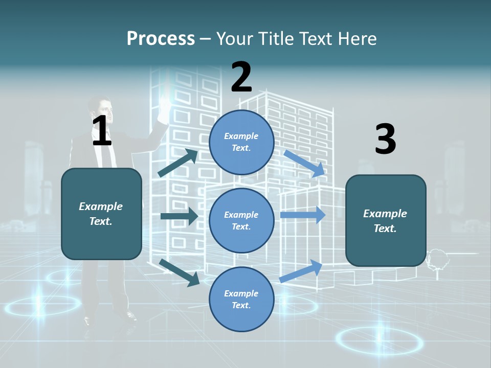 Woman Coastal Wellness PowerPoint Template