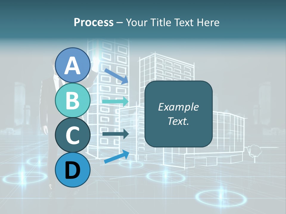 Woman Coastal Wellness PowerPoint Template