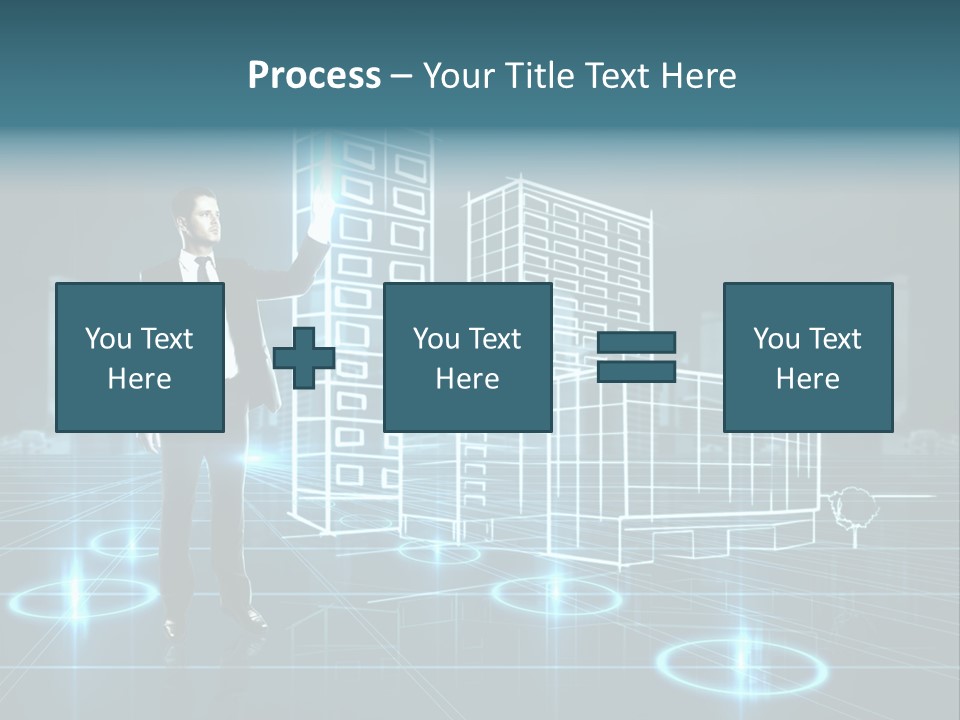 Woman Coastal Wellness PowerPoint Template