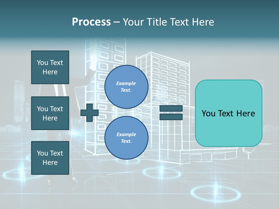 Woman Coastal Wellness PowerPoint Template