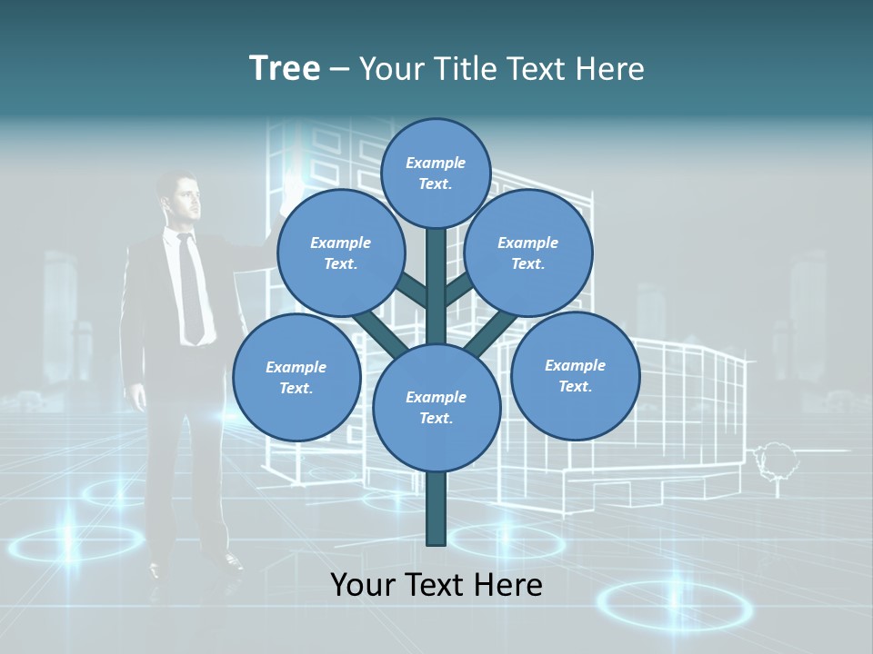 Woman Coastal Wellness PowerPoint Template