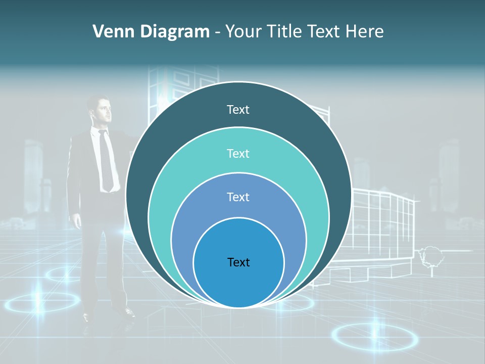 Woman Coastal Wellness PowerPoint Template