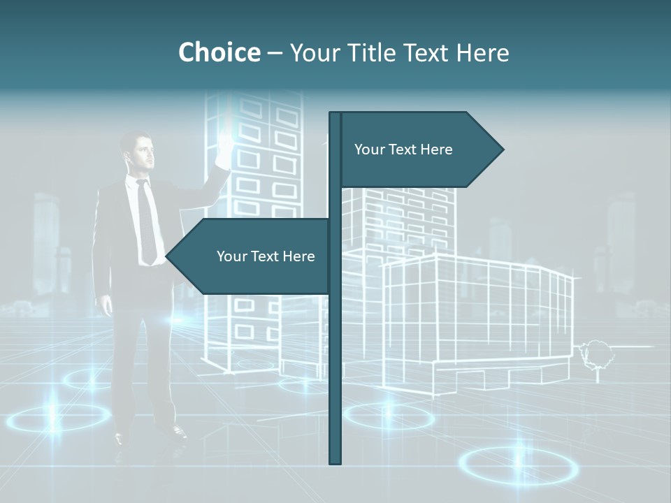Woman Coastal Wellness PowerPoint Template