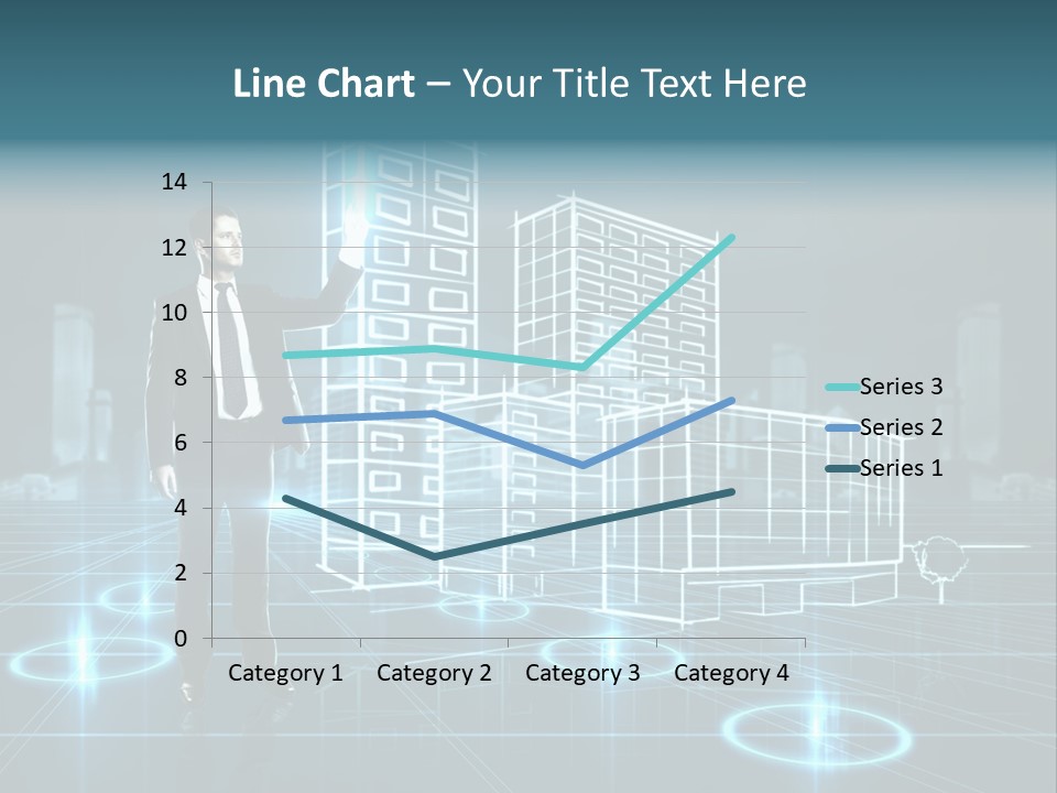 Woman Coastal Wellness PowerPoint Template