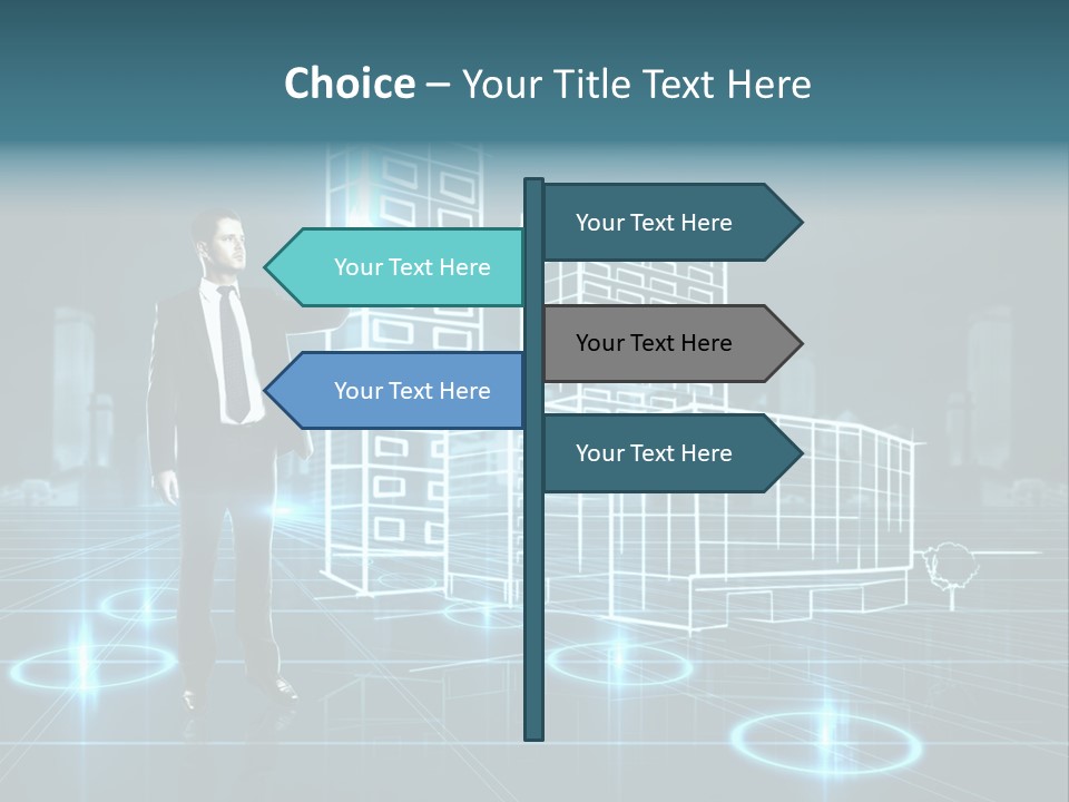 Woman Coastal Wellness PowerPoint Template