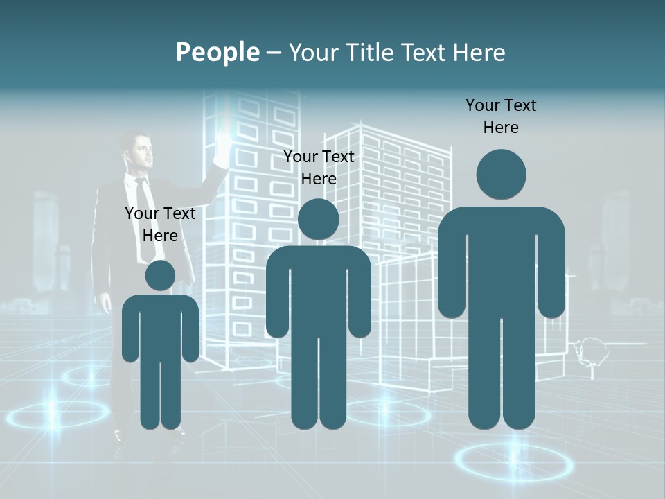 Woman Coastal Wellness PowerPoint Template