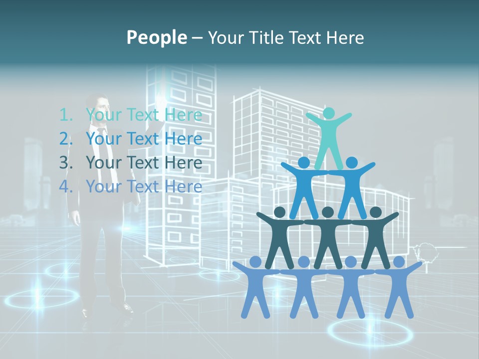 Woman Coastal Wellness PowerPoint Template