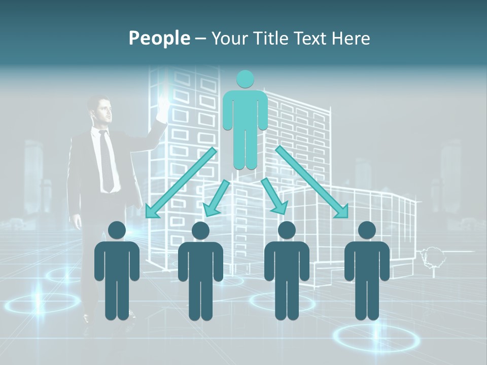 Woman Coastal Wellness PowerPoint Template