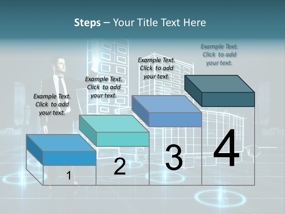 Woman Coastal Wellness PowerPoint Template