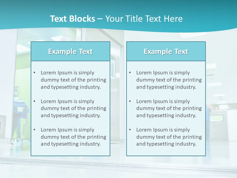Ocean Calm Wellness PowerPoint Template