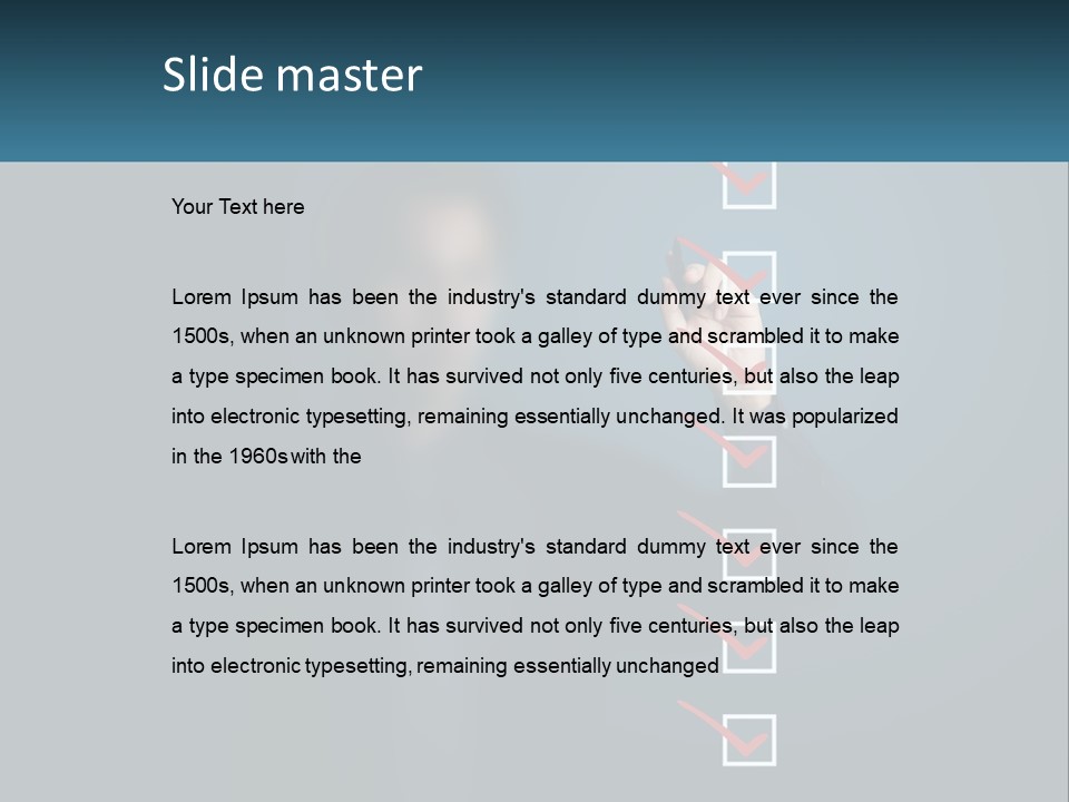 Sea Older Parent PowerPoint Template