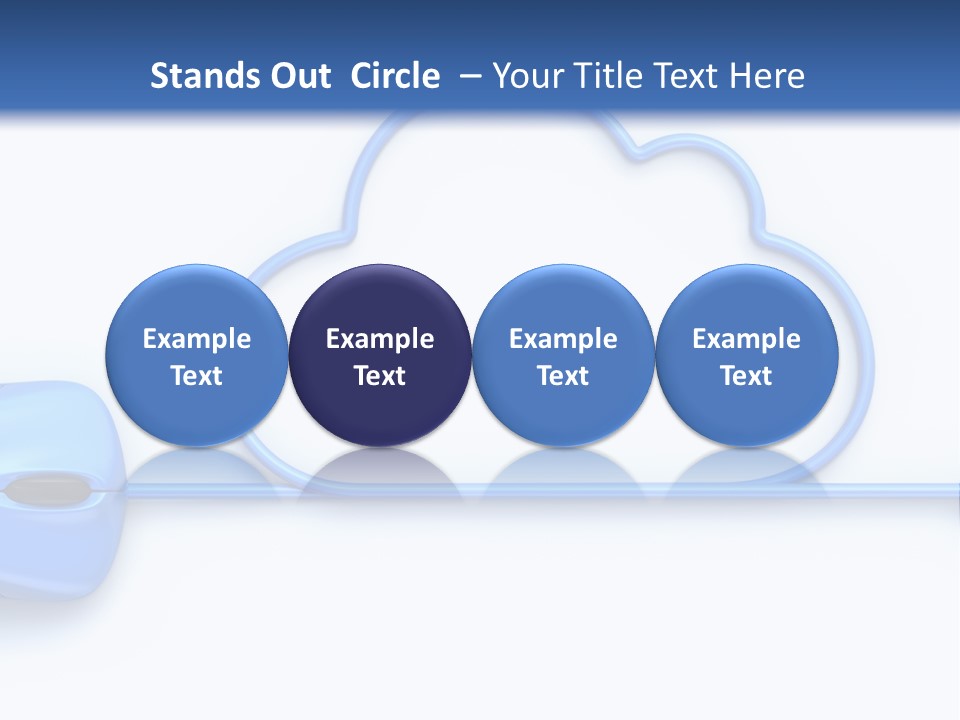 Portrait Pensioner Sand PowerPoint Template