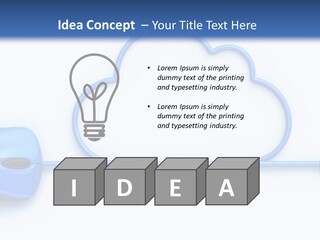 Portrait Pensioner Sand PowerPoint Template