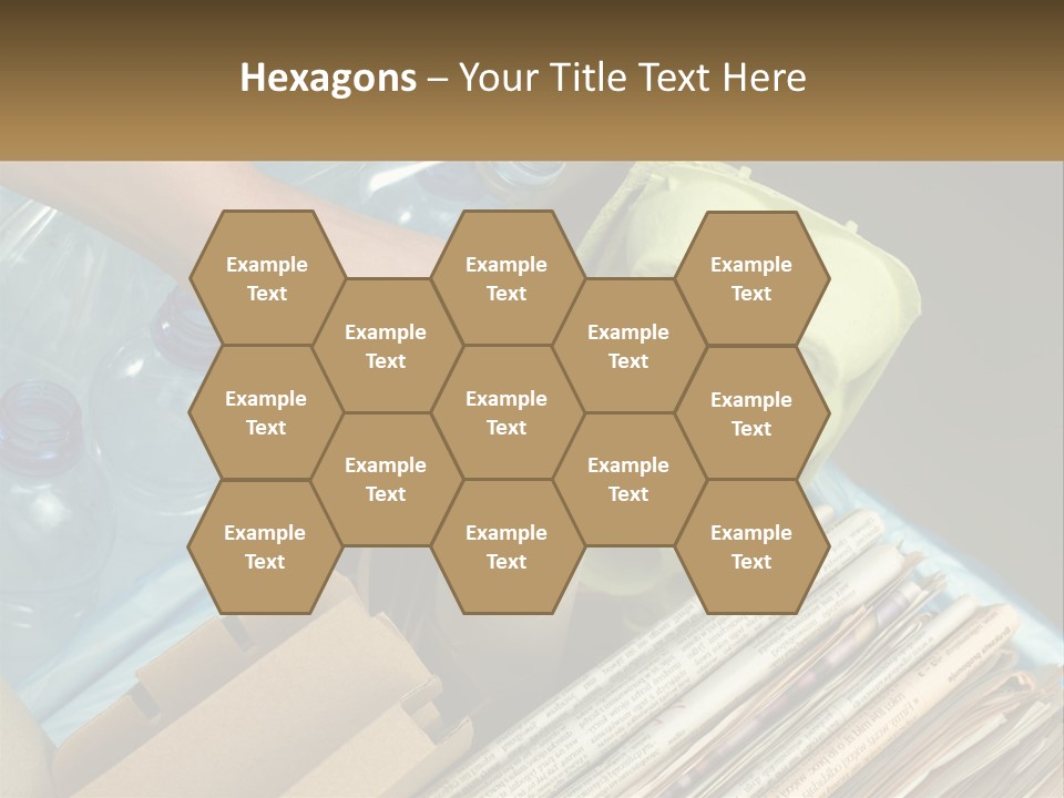 Elderly Ocean Coast PowerPoint Template