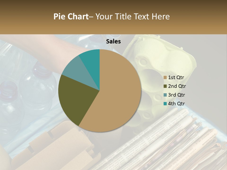Elderly Ocean Coast PowerPoint Template