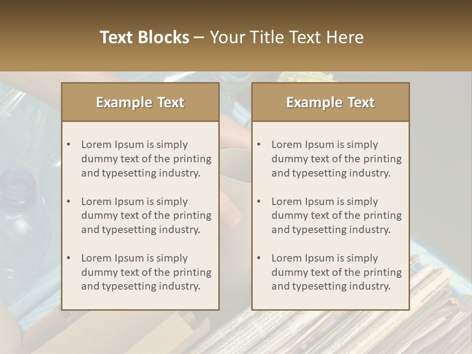 Elderly Ocean Coast PowerPoint Template