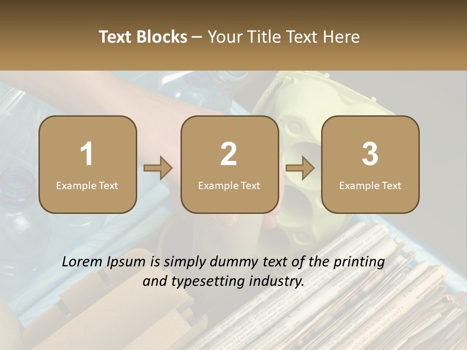 Elderly Ocean Coast PowerPoint Template
