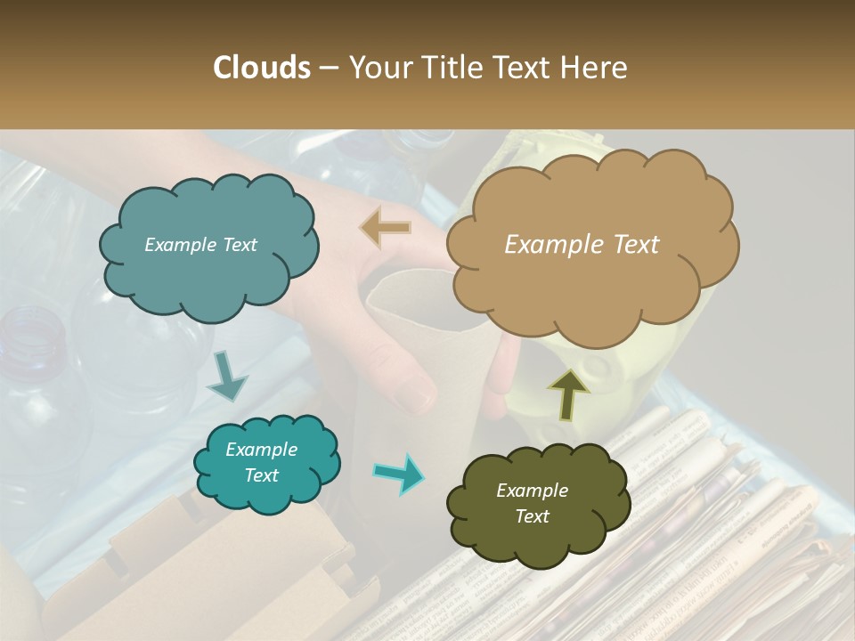 Elderly Ocean Coast PowerPoint Template