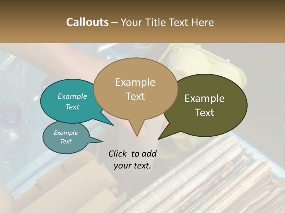 Elderly Ocean Coast PowerPoint Template