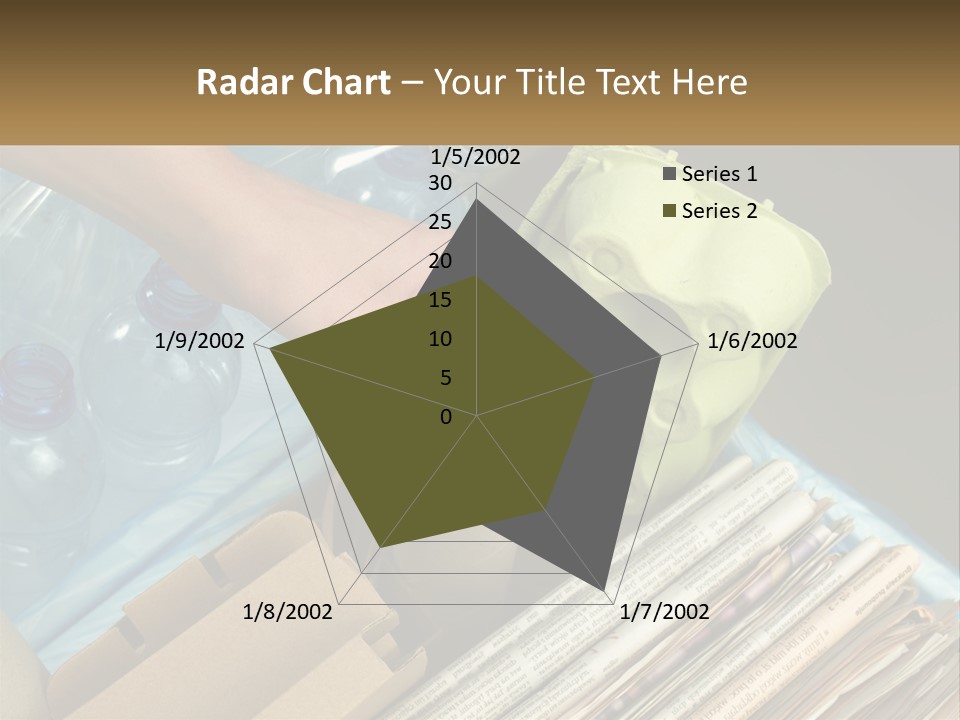 Elderly Ocean Coast PowerPoint Template