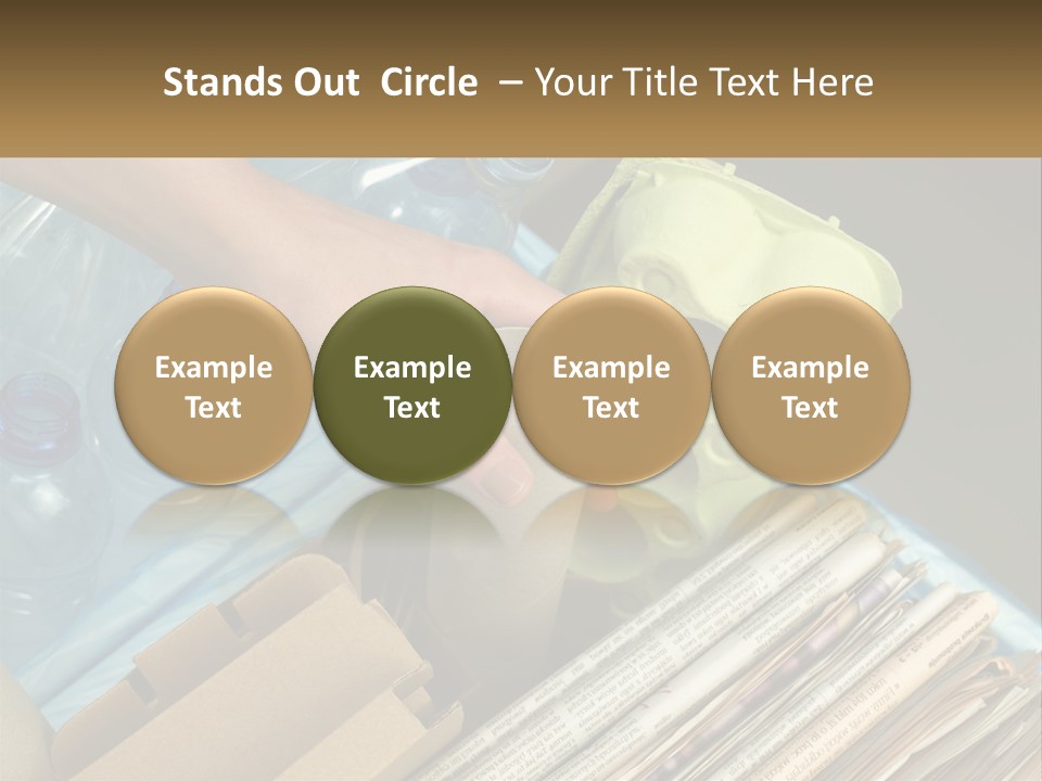 Elderly Ocean Coast PowerPoint Template