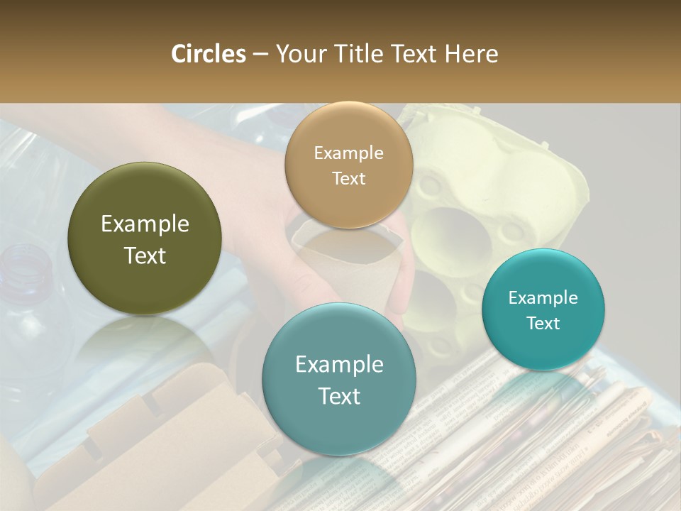 Elderly Ocean Coast PowerPoint Template